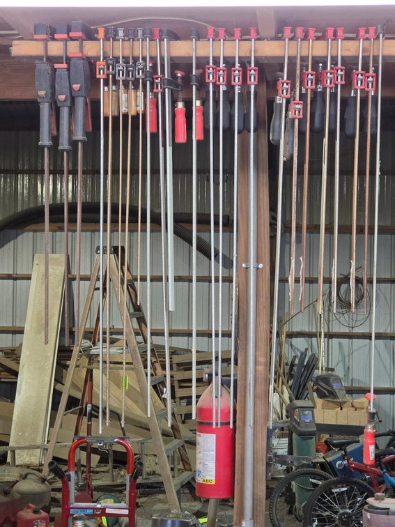 24 Assorted Bar Clamps