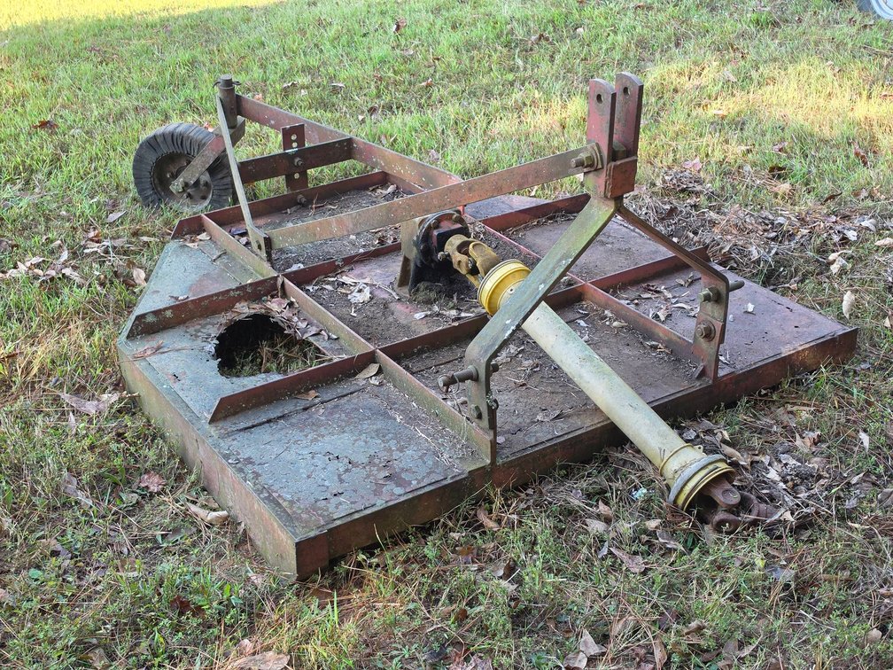 3-Point Rotary Cutter Brush Hog Attachment