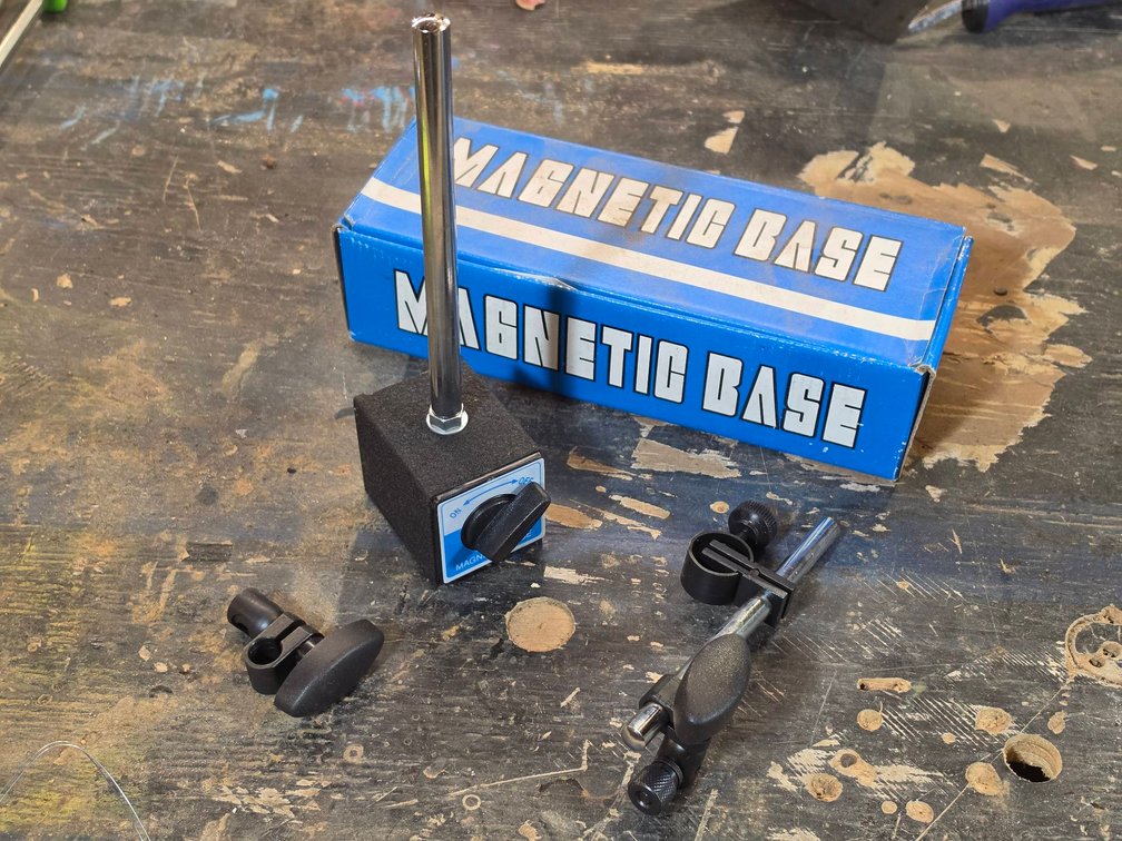 Magnetic Base for Dial Indicator Set
