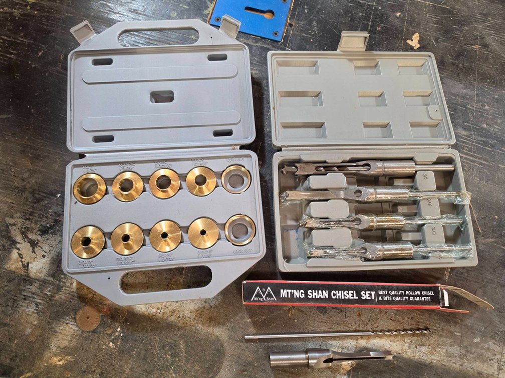 Shop Fox Mortise Set and Guide Bushing Set