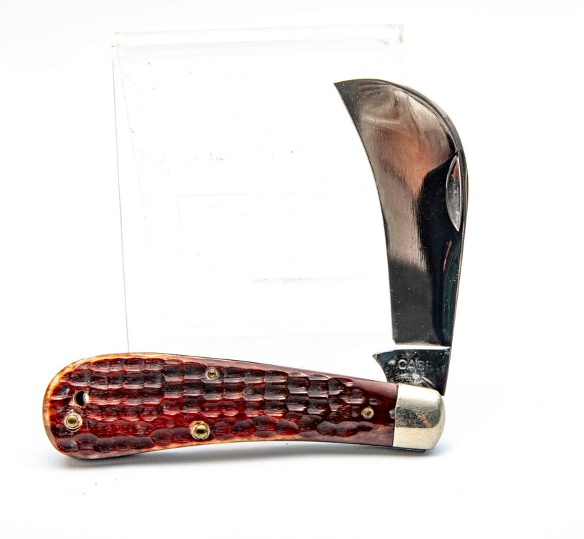 Case XX 61011 Bone Handle Hawk Bill Knife