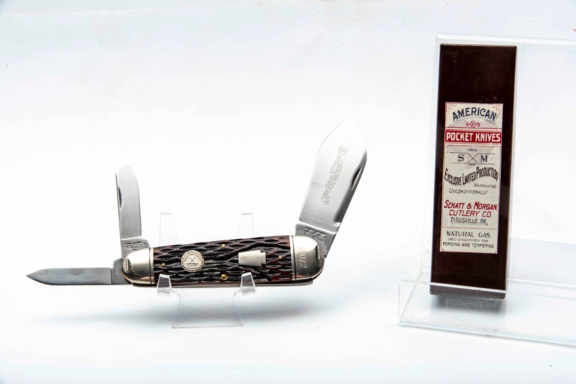 Schatt & Morgan 2008 NKCA Jumbo Whittler Knife