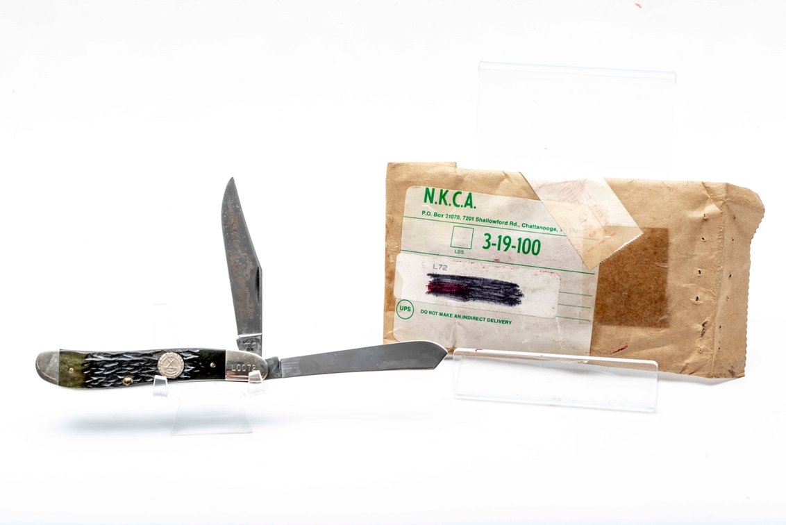 1985 Case XX G6240 Dogleg Trapper Knife NKCA