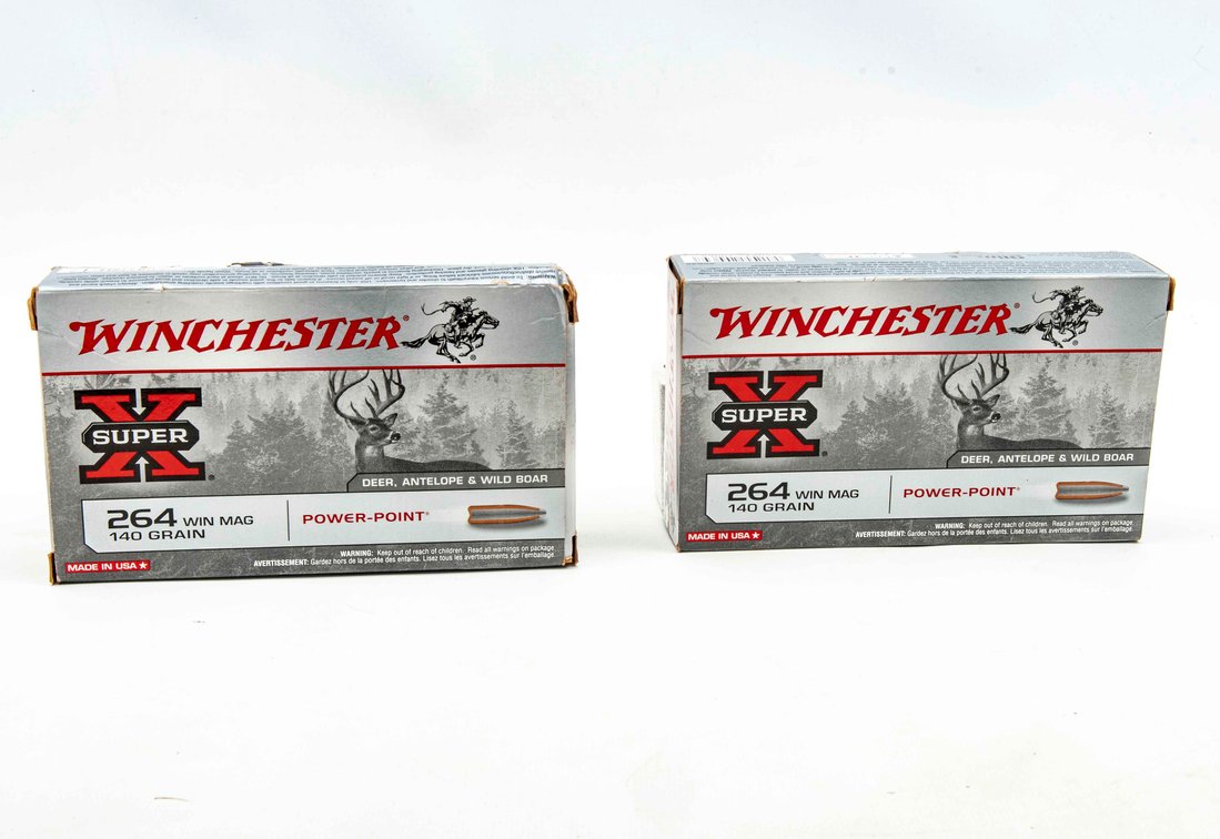 264 Winchester Magnum Ammunition- 40 Rnds