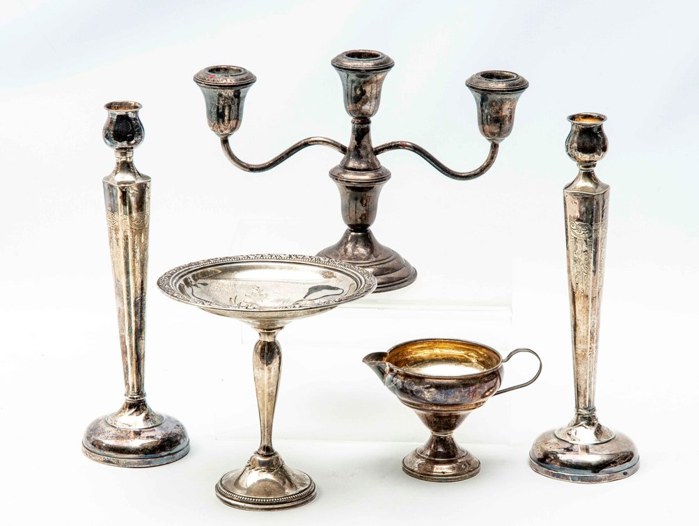Weighted Sterling Silver Pieces