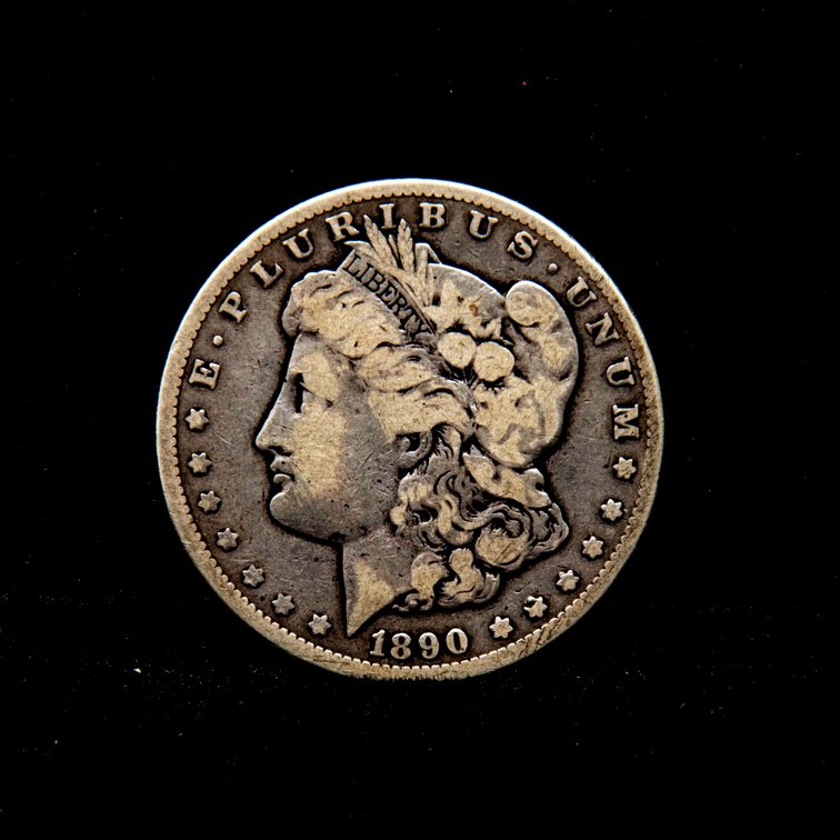 1890 CC Morgan Silver $1 Coin