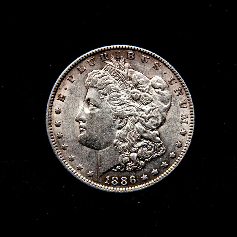 1886 Morgan Silver $1 Coin