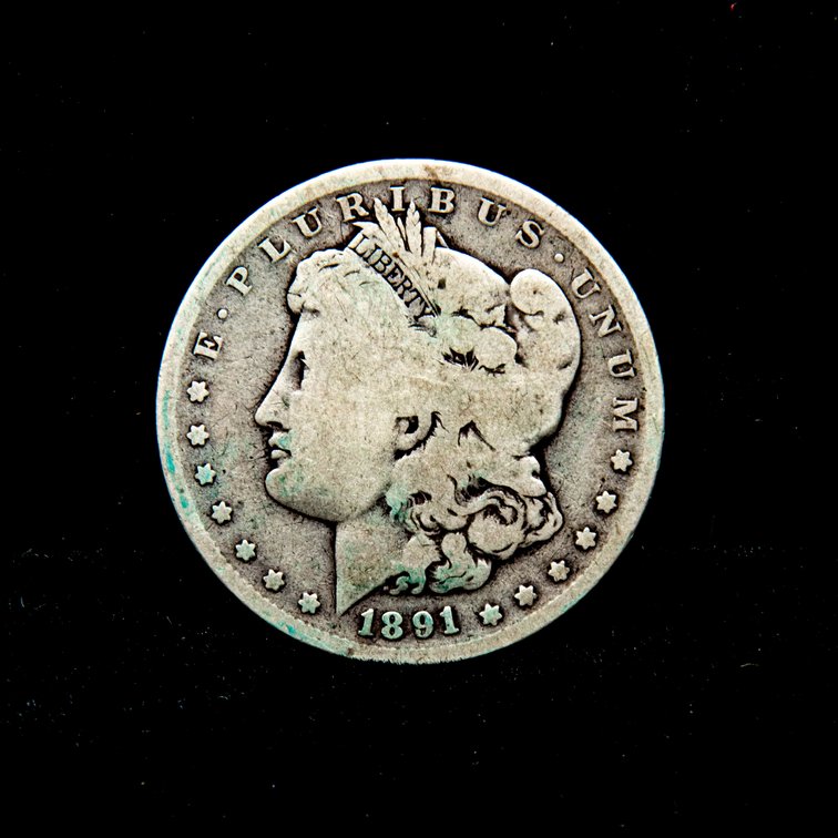 1891 O Morgan Silver $1 Coin