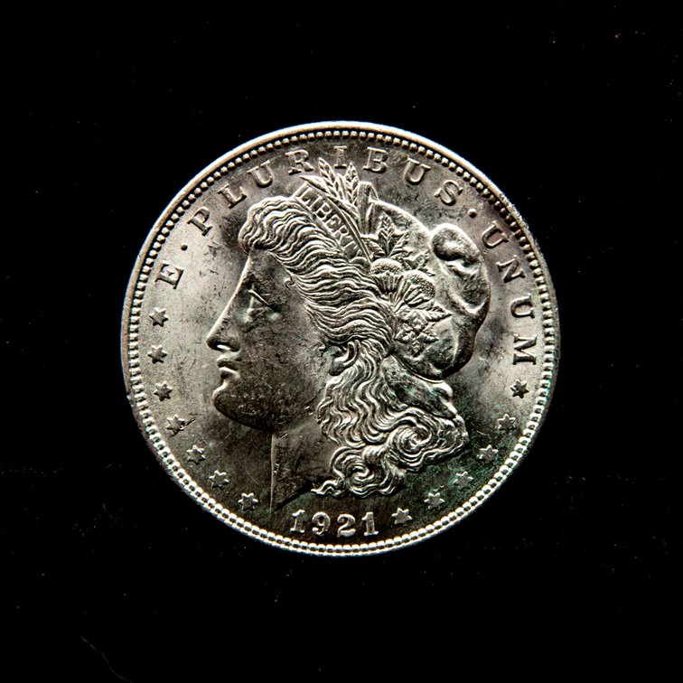 1921 Morgan Silver $1 Coin