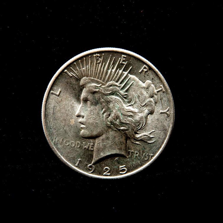 1925 Peace Silver $1 Coin