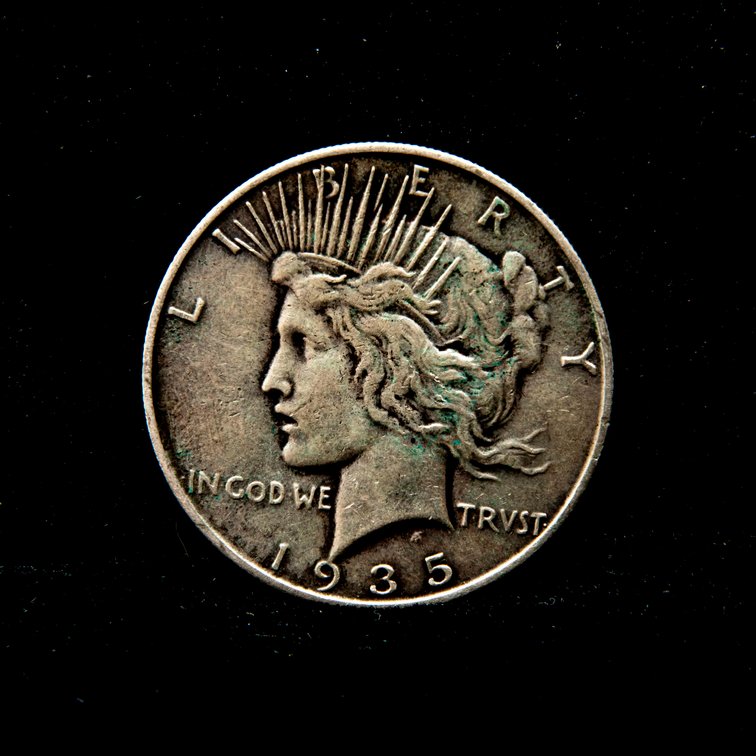 1935 S Peace Silver $1 Coin