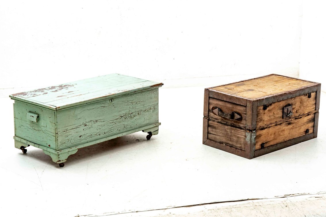 2 Antique Chests