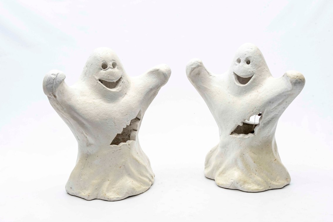 Pair of 16" Ghost Lanterns