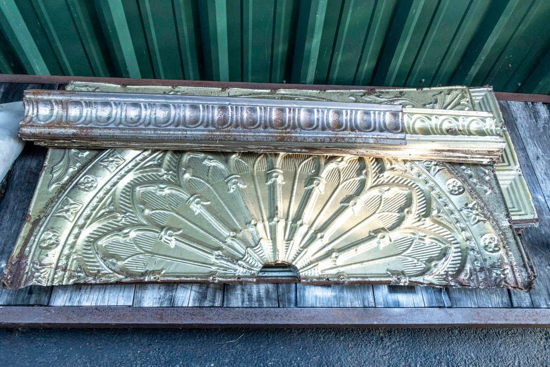 Art-Deco Metal Ceiling Tiles