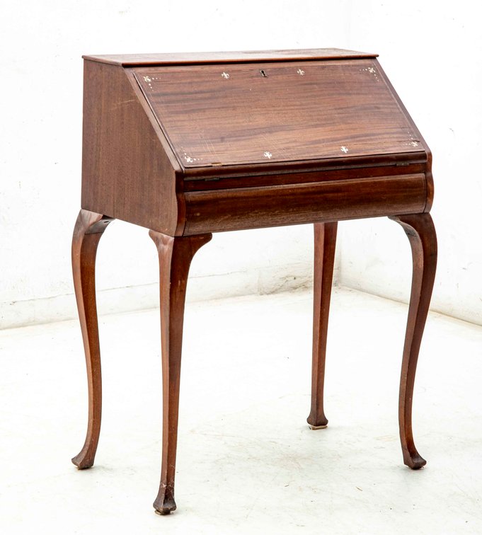 Secretary Desk- Mother-of-Pearl Inlay