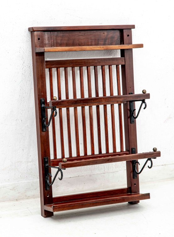 Hanging Wood Wall Rack