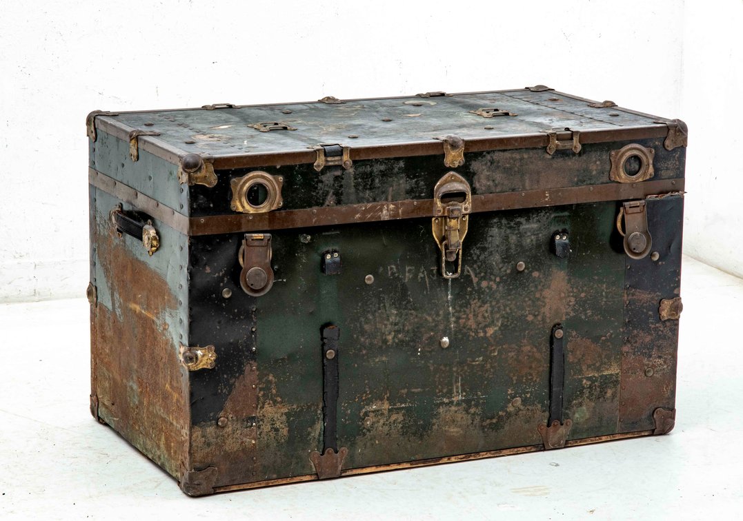 Antique Steamer Trunk