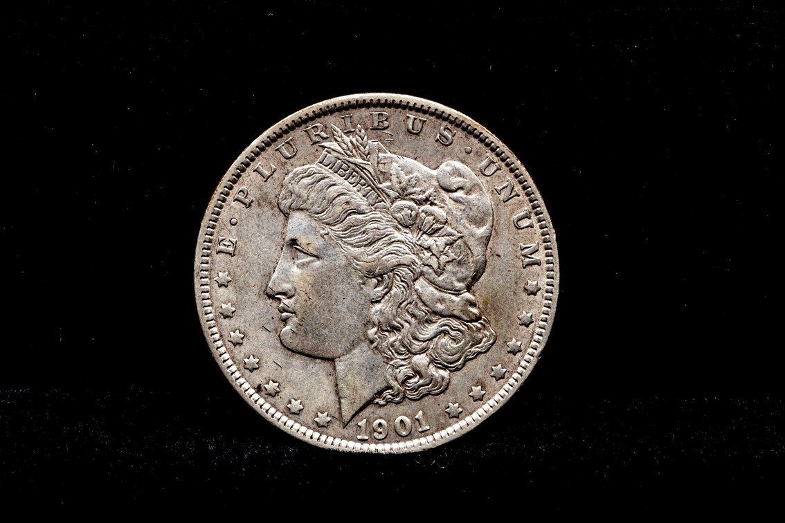 1901 Morgan Silver Dollar