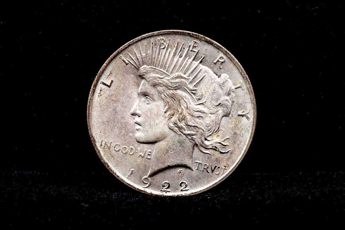 1922 Peace Silver Dollar