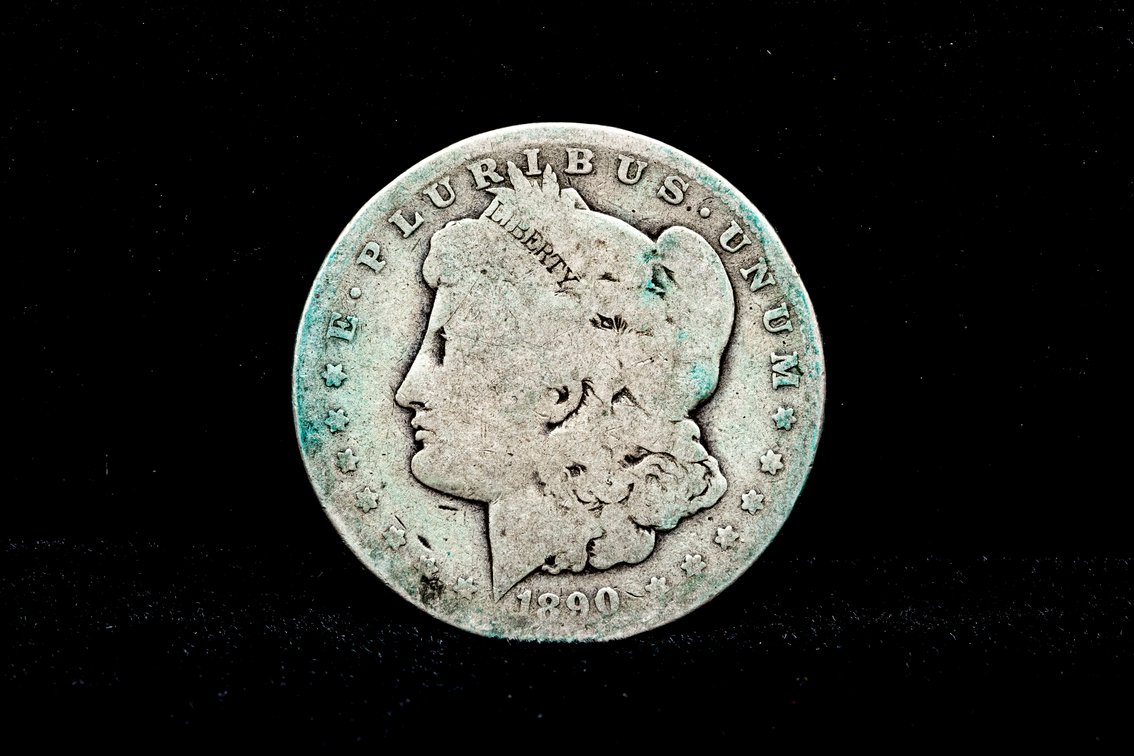 1890O Morgan Silver Dollar