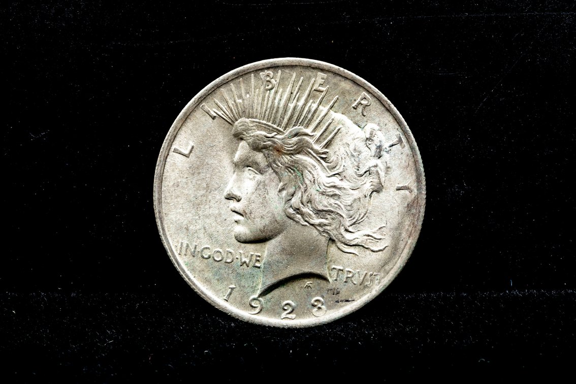 1923 Peace Silver Dollar