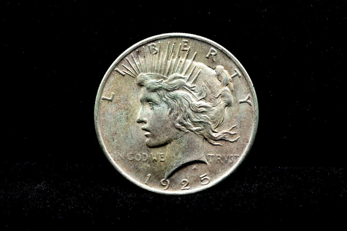 1925 Peace Silver Dollar