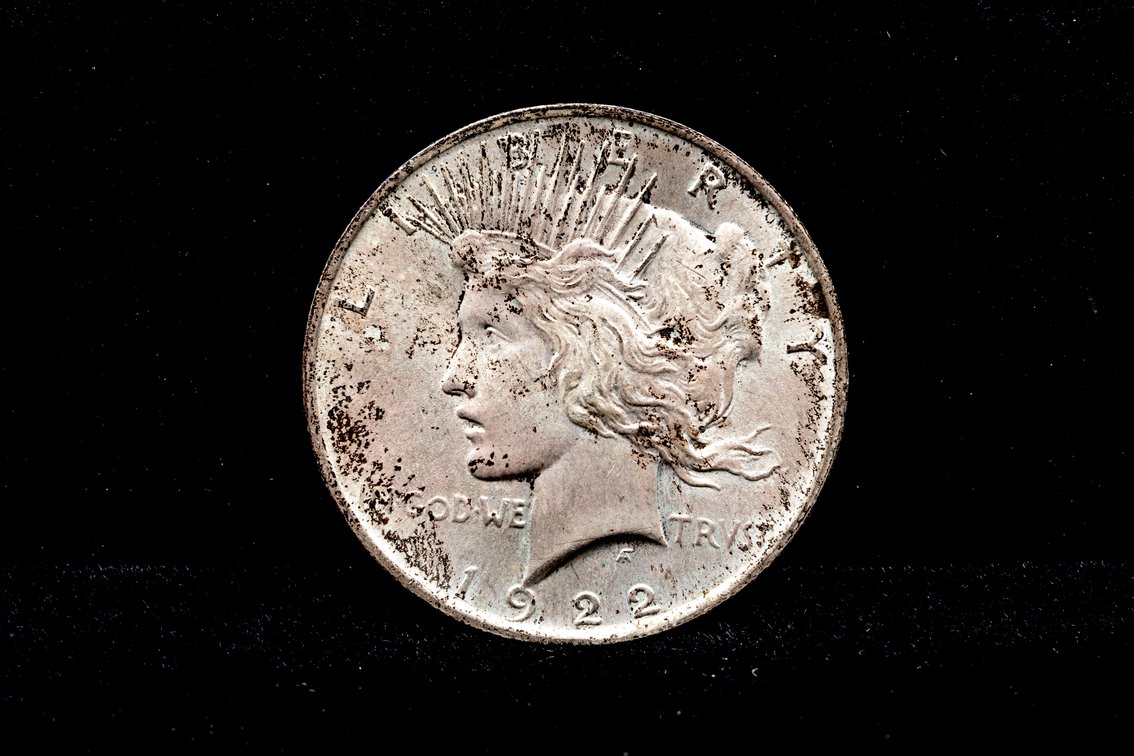 1922 Peace Silver Dollar