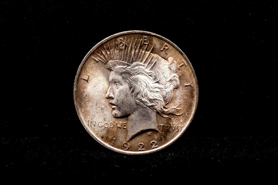 1922 Peace Silver Dollar