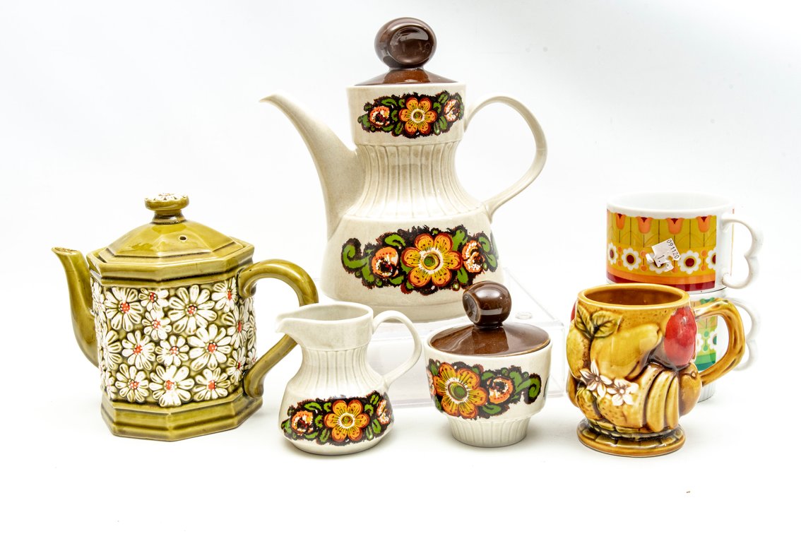 1970's Teapots & More including Tirschenreuth Bavaria