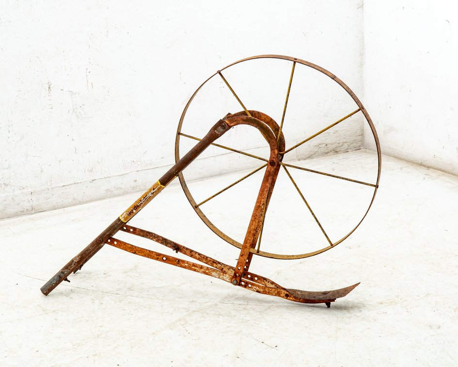 Golden Harvest- Iron Push Plow