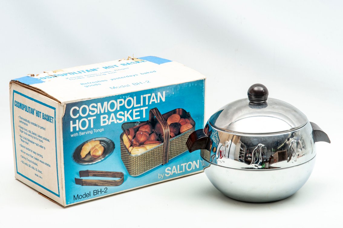 West Bend Penguin Hot/Cold Server & Cosmopolitan Hot Basket