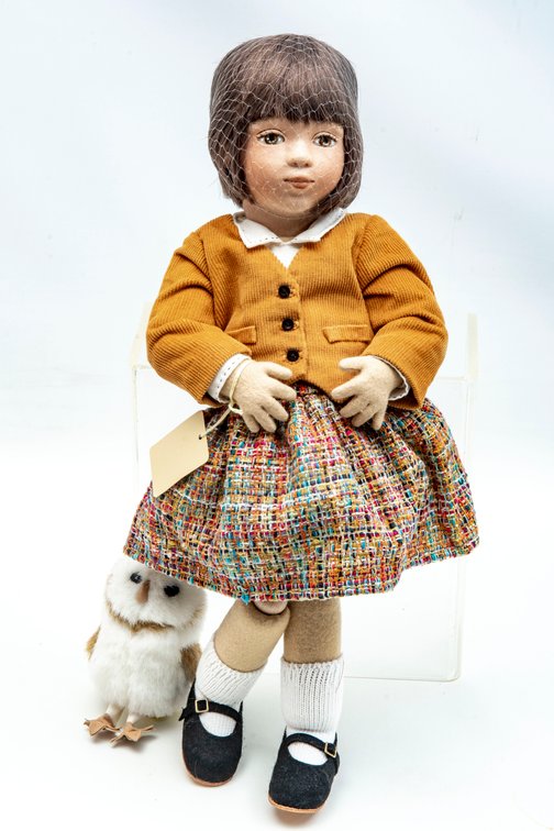 1995 Maggie Iacono Sadie Maggie Made Felt Doll NIB