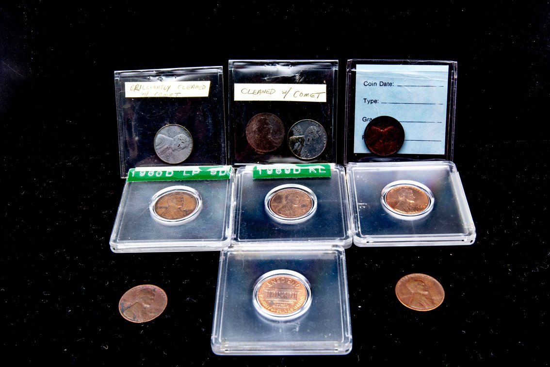 10 Lincoln Pennies
