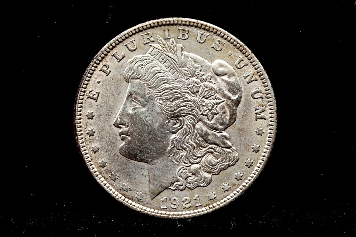 1921 Morgan Silver Dollar