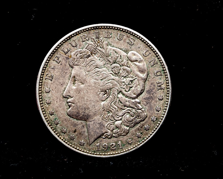 1921D Morgan Silver Dollar