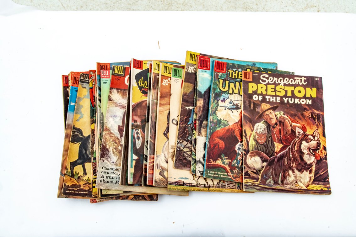 Yesterday's Classics Dell Comic Lot & More