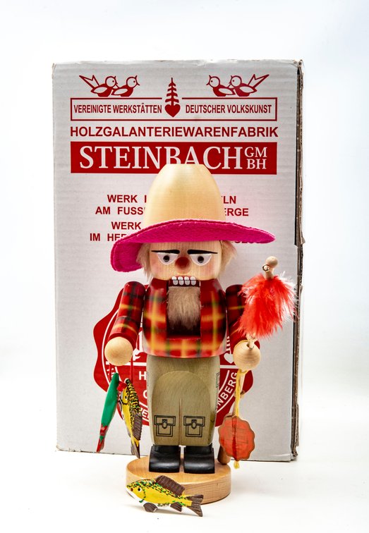 German Steinbach Troll Fisher Nutcracker - IOB