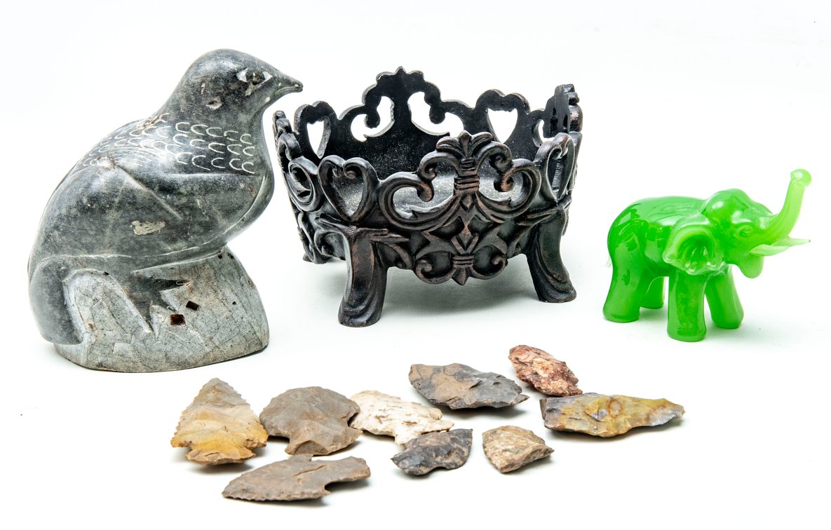 Eskimo Art, Arrowheads & more