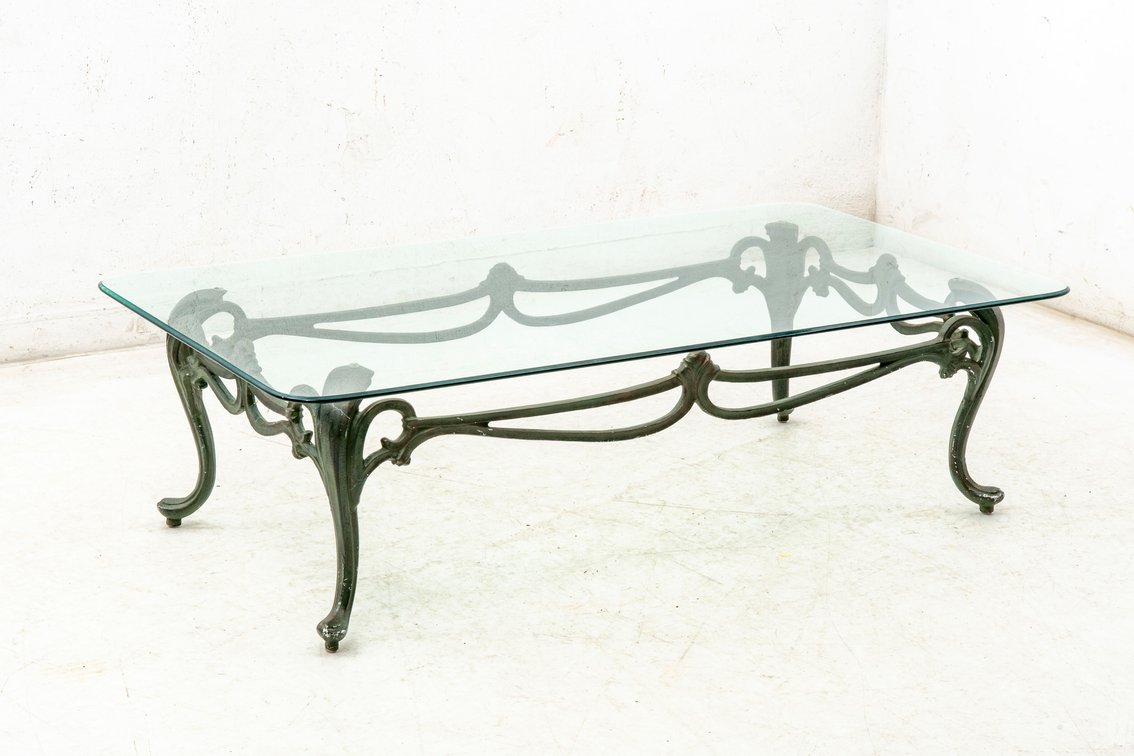 Glass Top Coffee Table
