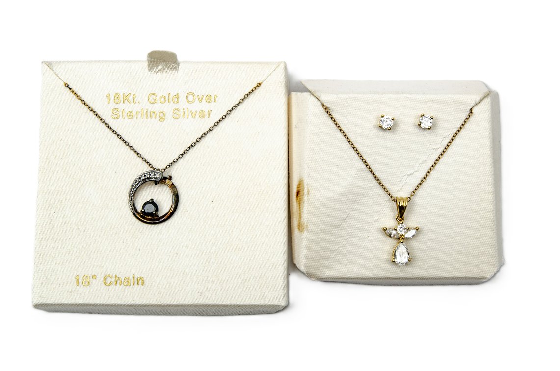 Gold over Sterling Jewelry Sets