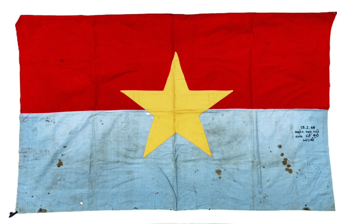 Viet Cong- Vietnam GI Bring Back Flag- 1968