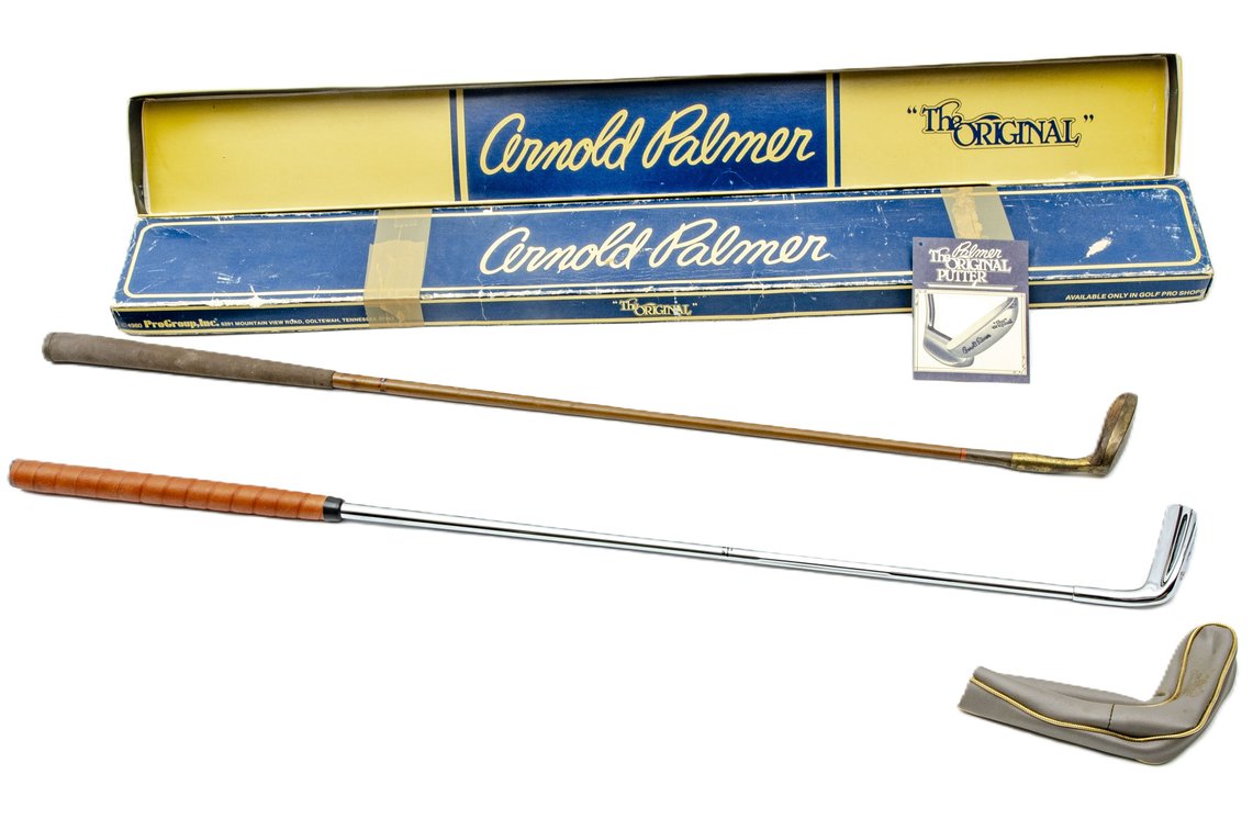 Arnold Palmer Putters- Signed & Personal Putters