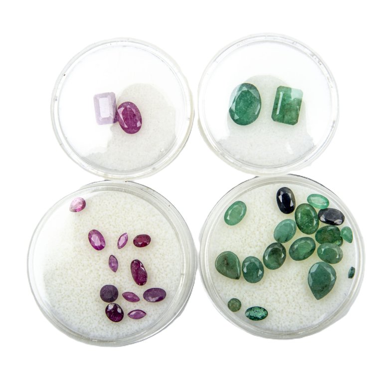 Emerald & Rubies- 17.5 Carats