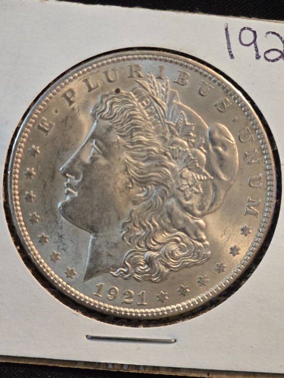 1921 Morgan Silver Dollar Coin