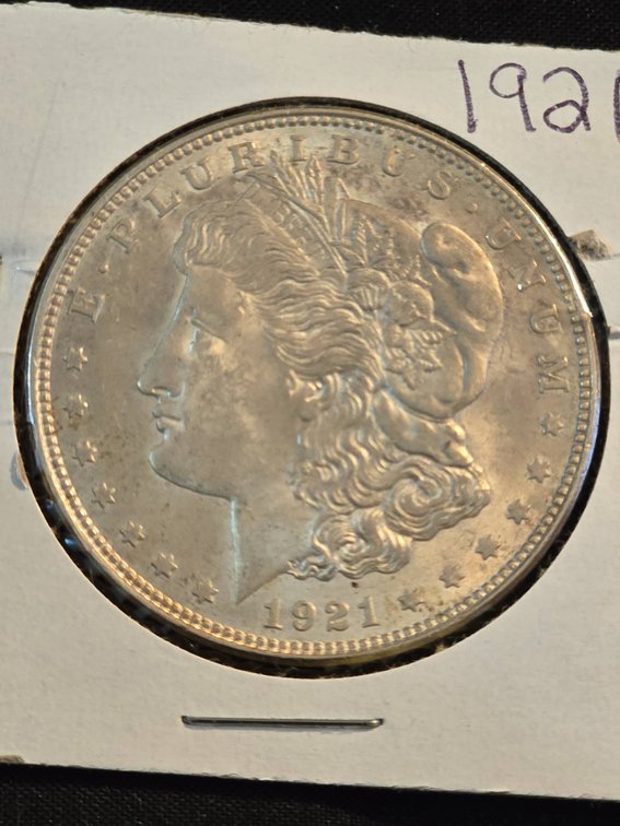 1921 Morgan Silver Dollar Coin