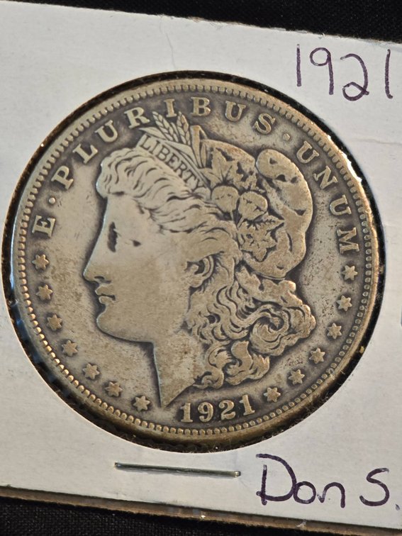 1921 Morgan Silver Dollar Coin