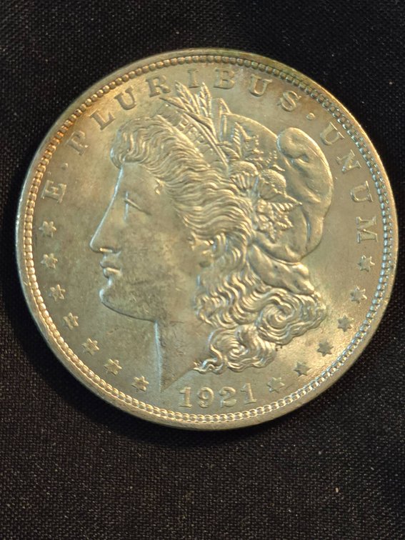 1921 Morgan Silver Dollar Coin