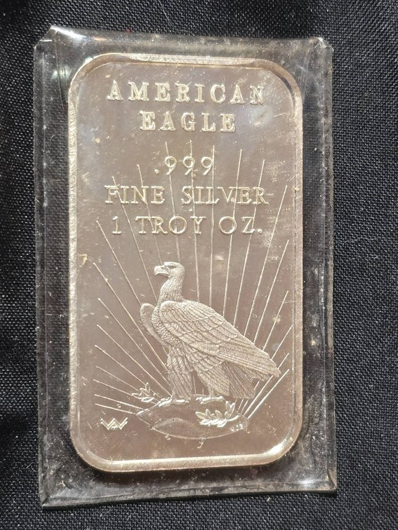 World Wide Mint 1 Troy Oz .999 Fine Silver Bar