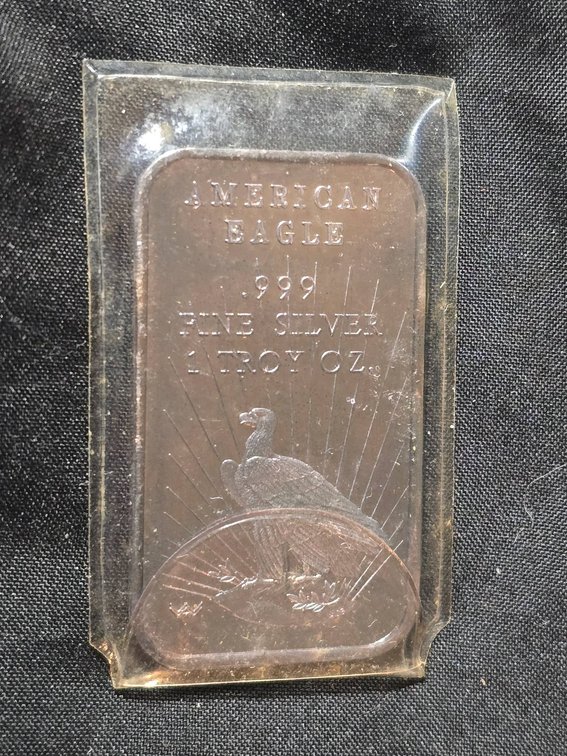 1 Troy Ounce .999 Fine Silver Bar by World Wide Mint