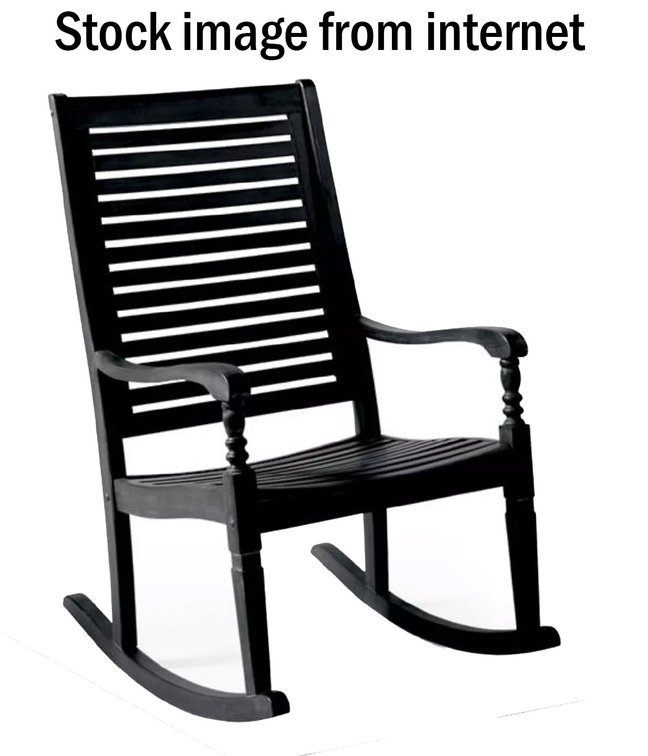 New GrandinRoad Grandin Road Nantucket Rocking Chair Unassembled